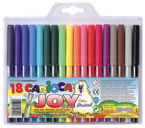 Carioca Joy 18 culori Universal